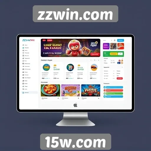 Análise da interface do usuário em zzwin.com